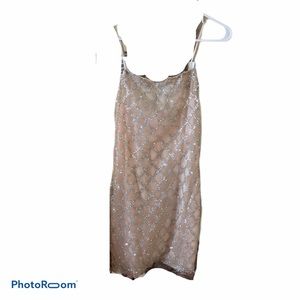 OhPolly! Sheer, sparkly dress ✨